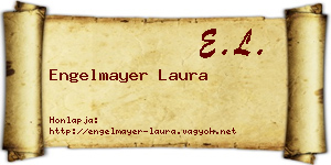 Engelmayer Laura névjegykártya