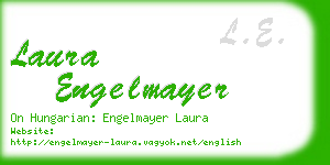 laura engelmayer business card